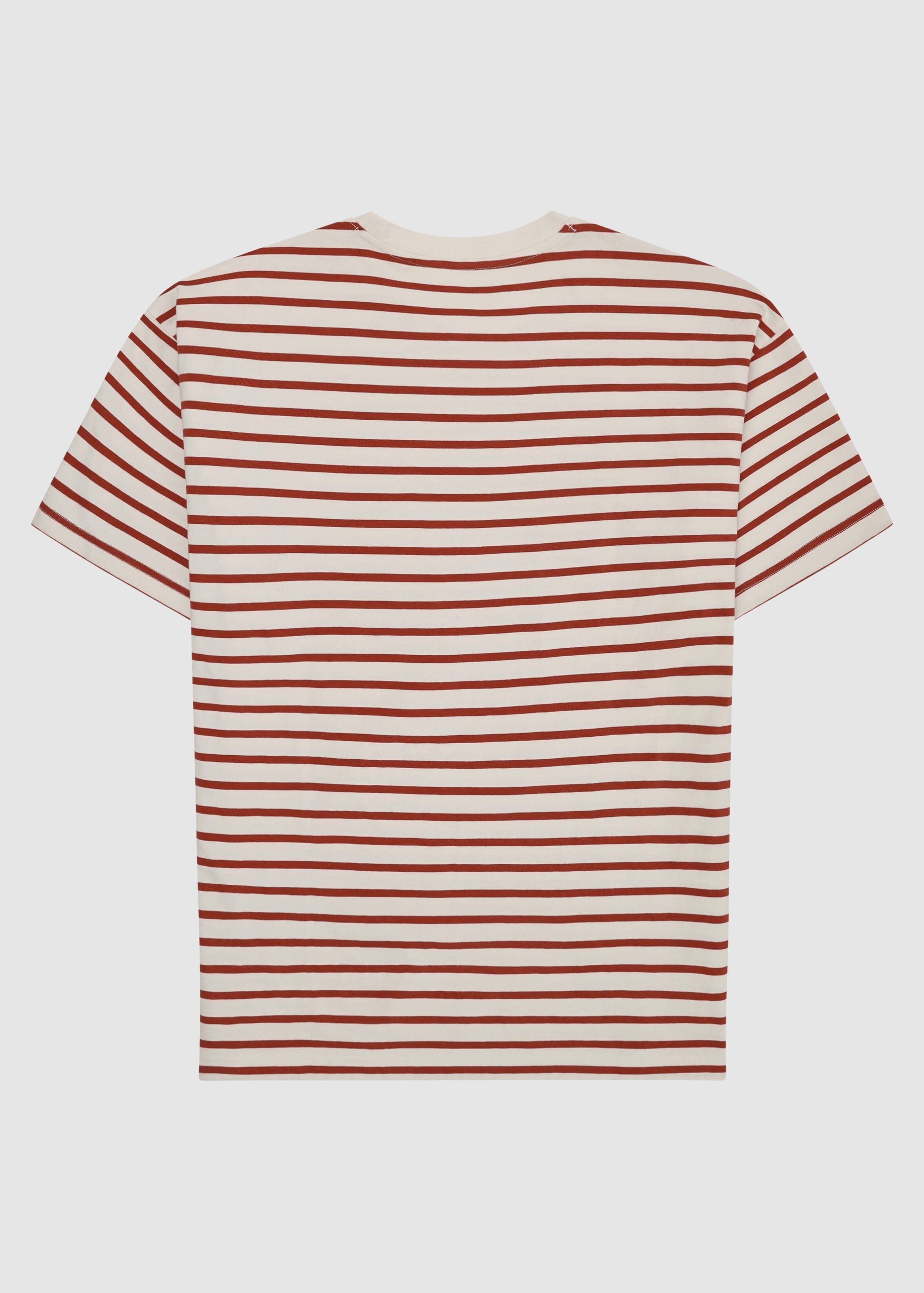 Loose Striped T-Shirt Red Stripe