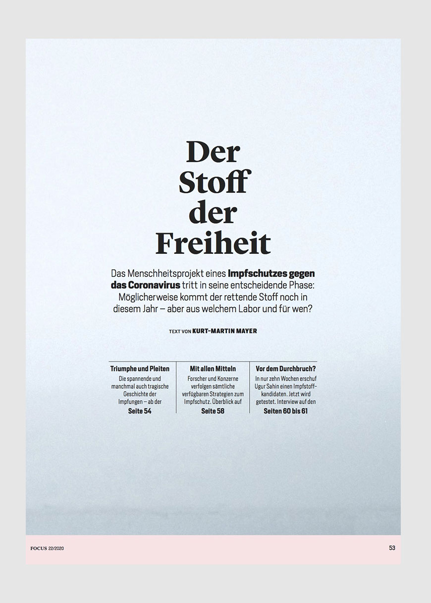 Der Stoff, aus dem die Freiheit ist