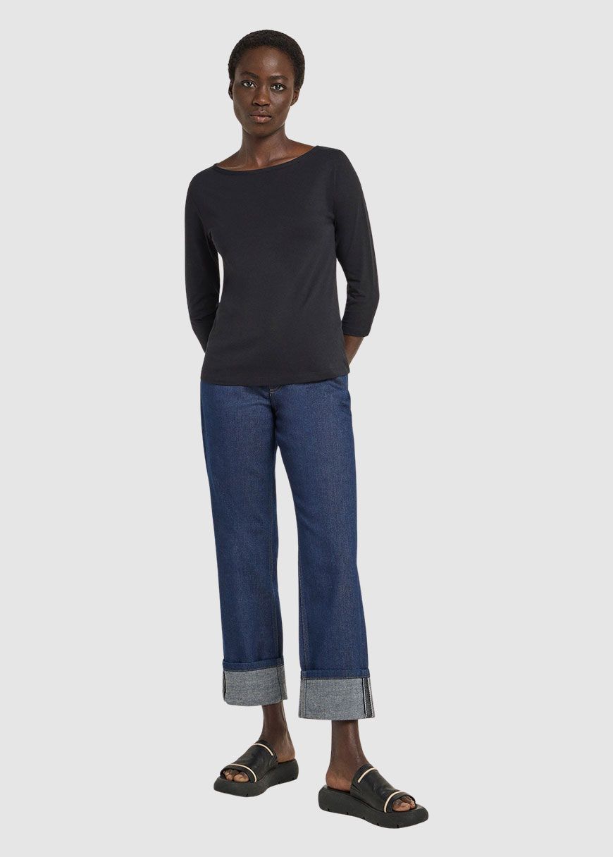 U-Boot Shirt mit 3/4 Arm