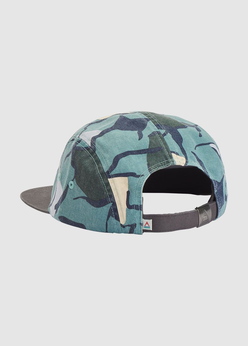 Coast Recycled 5 Panel Cap Snapback Cap