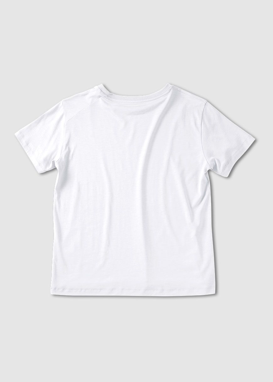 T-Shirt Tencel Cotton Women Tone