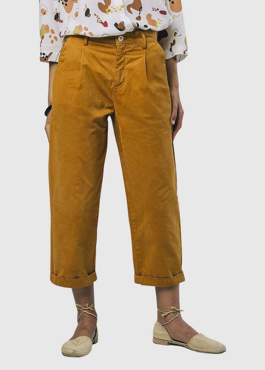 Inka Gold Pleated Pant