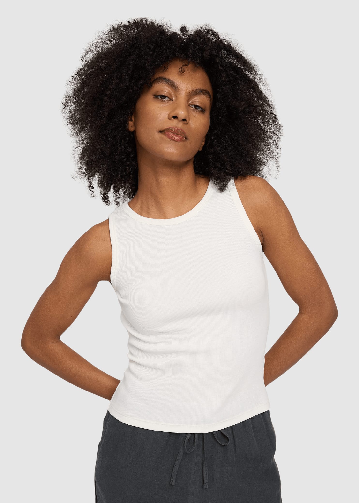 Basic Tanktop Offwhite