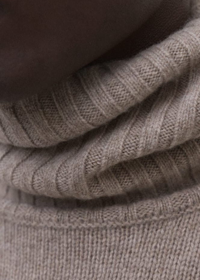 Brun Knit Man Toast Melange