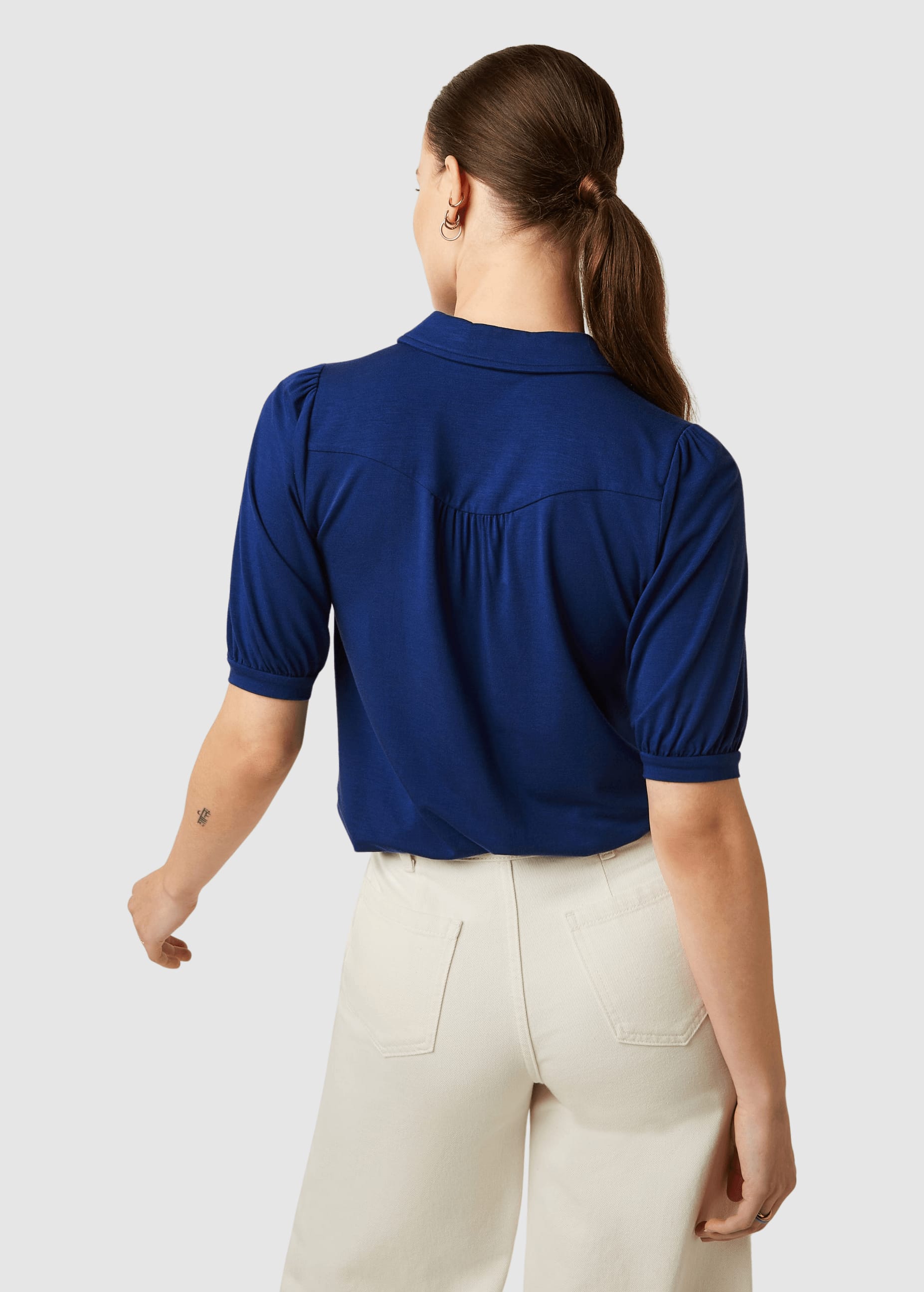 Carina Blouse Tulum Mazarine