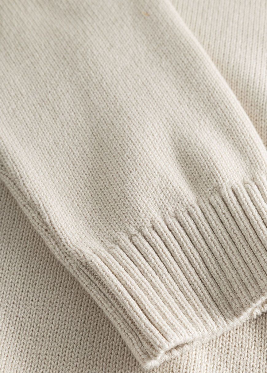 Plain Knitted Crew Neck Plain Knitted Crew Neck