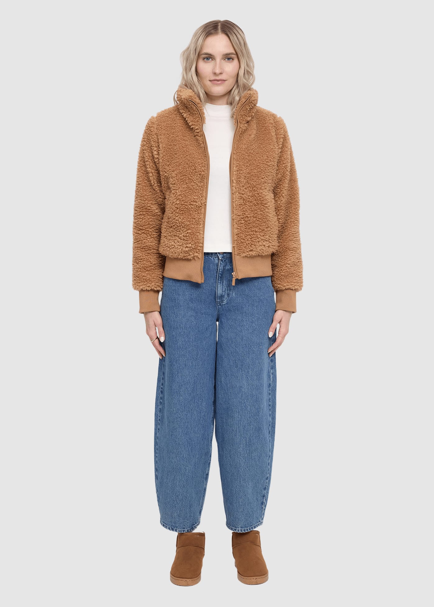 mazine-faux-fur-blouson-fawn-4.jpeg Faux-Fur Blouson Fawn