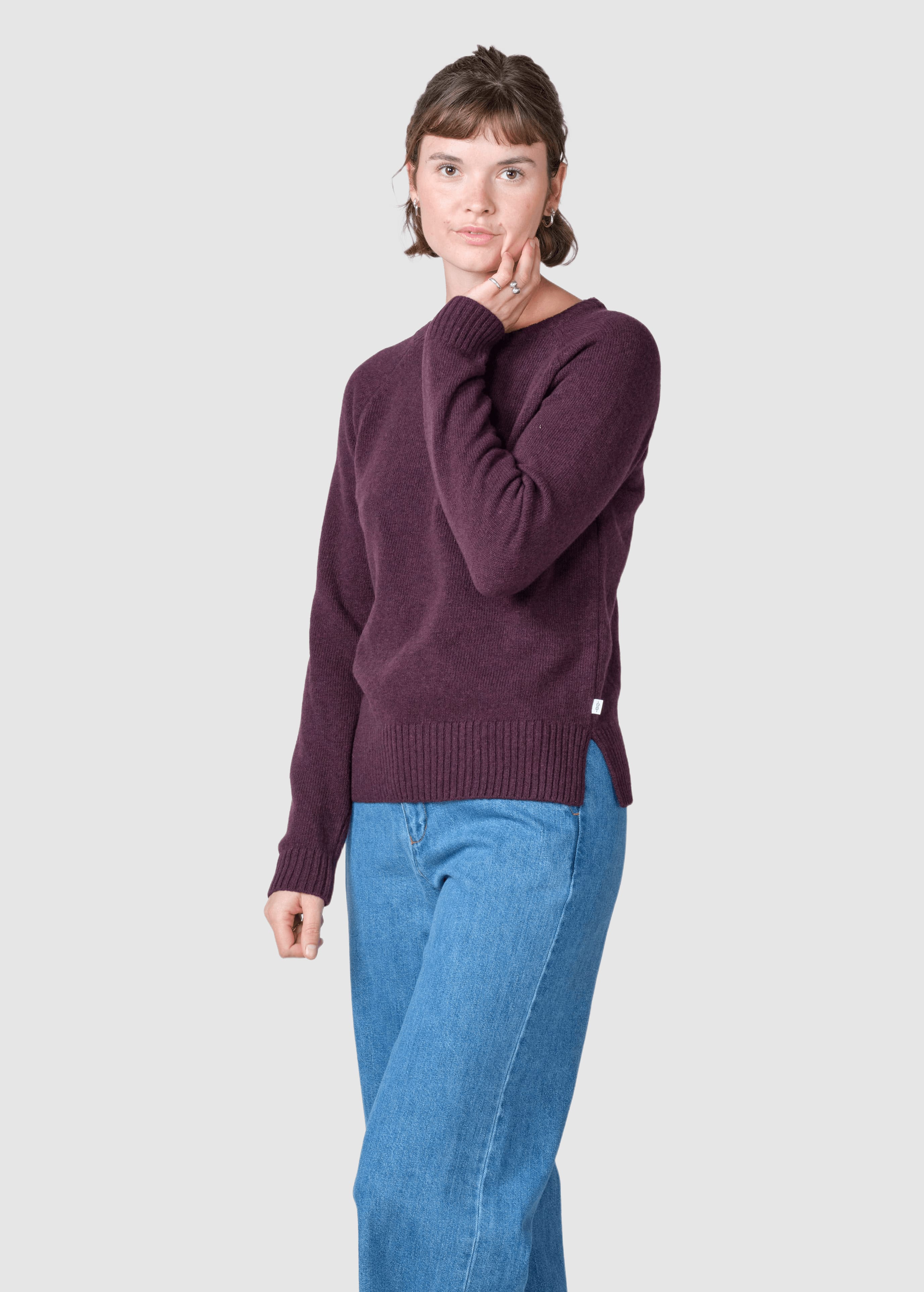 Nina Knit Burgundy