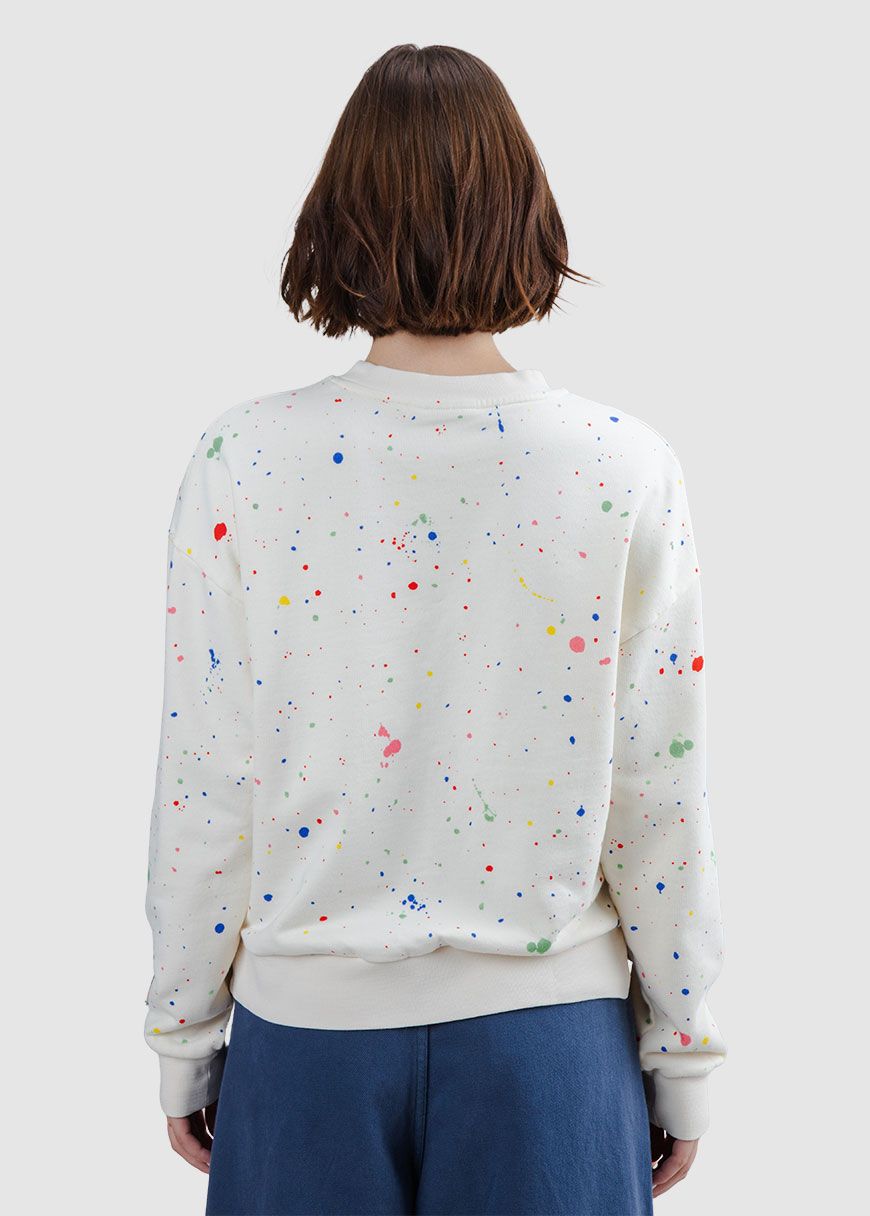brava_splash_paint_rounded_sweatshirt_AW_25_BRA_3990_Ecru_2_da2401ed11 Splash Paint Rounded Sweatshirt
