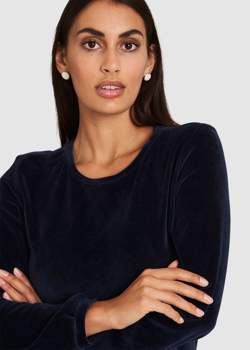 Taillierter Nicki-Pullover Taillierter Nicki-Pullover