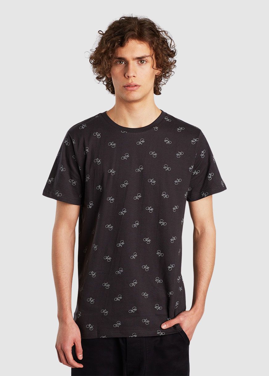 T-Shirt Stockholm Bike Pattern T-Shirt Stockholm Bike Pattern