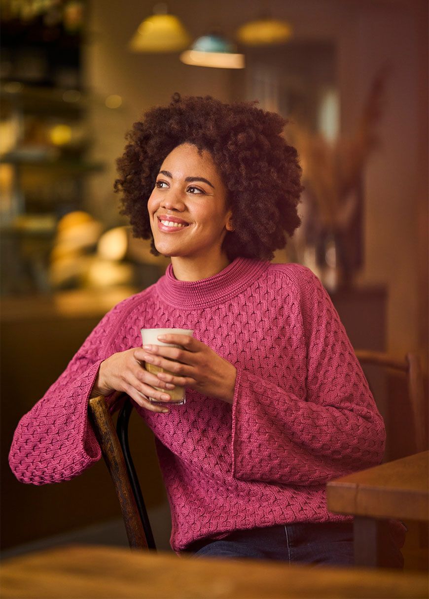 Lockerer Strickpullover Lockerer Strickpullover