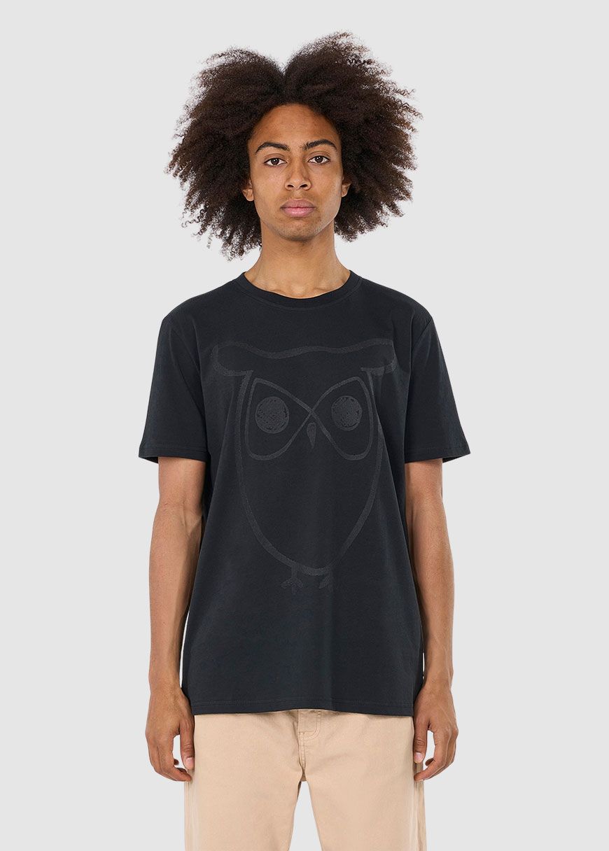 Regular Big Owl Front Print T-Shirt Regular Big Owl Front Print T-Shirt