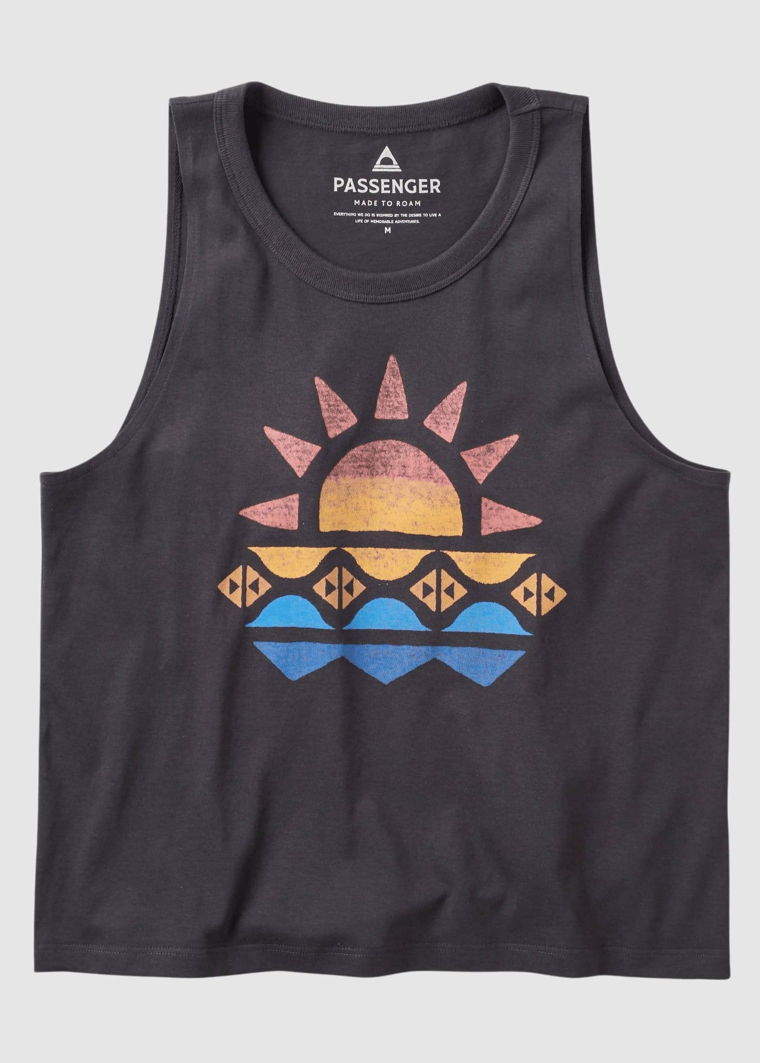 Sunray Recycled Cotton Vest Black