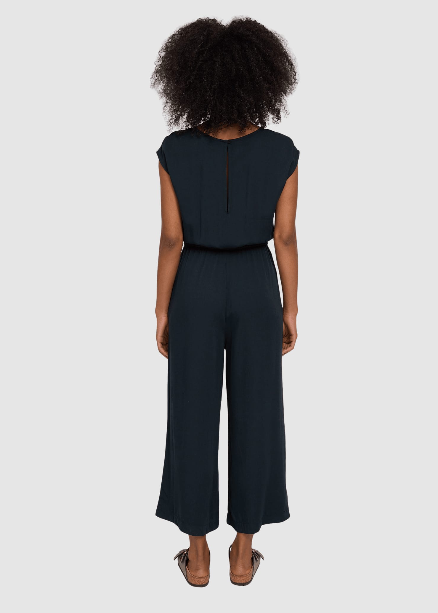 Viscose Jumpsuit Black