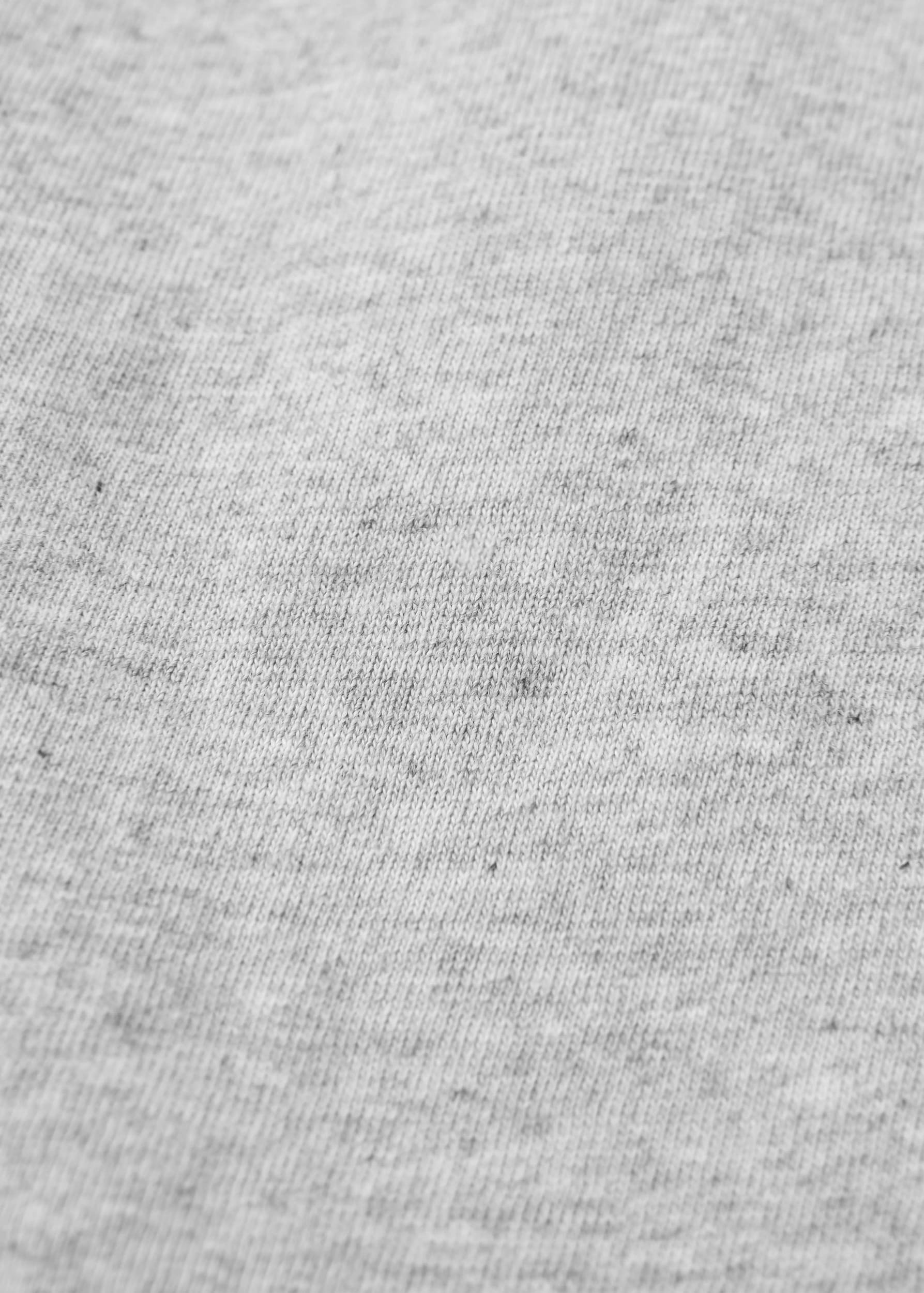 Passenger Recycled Cotton T-Shirt Grey Marl