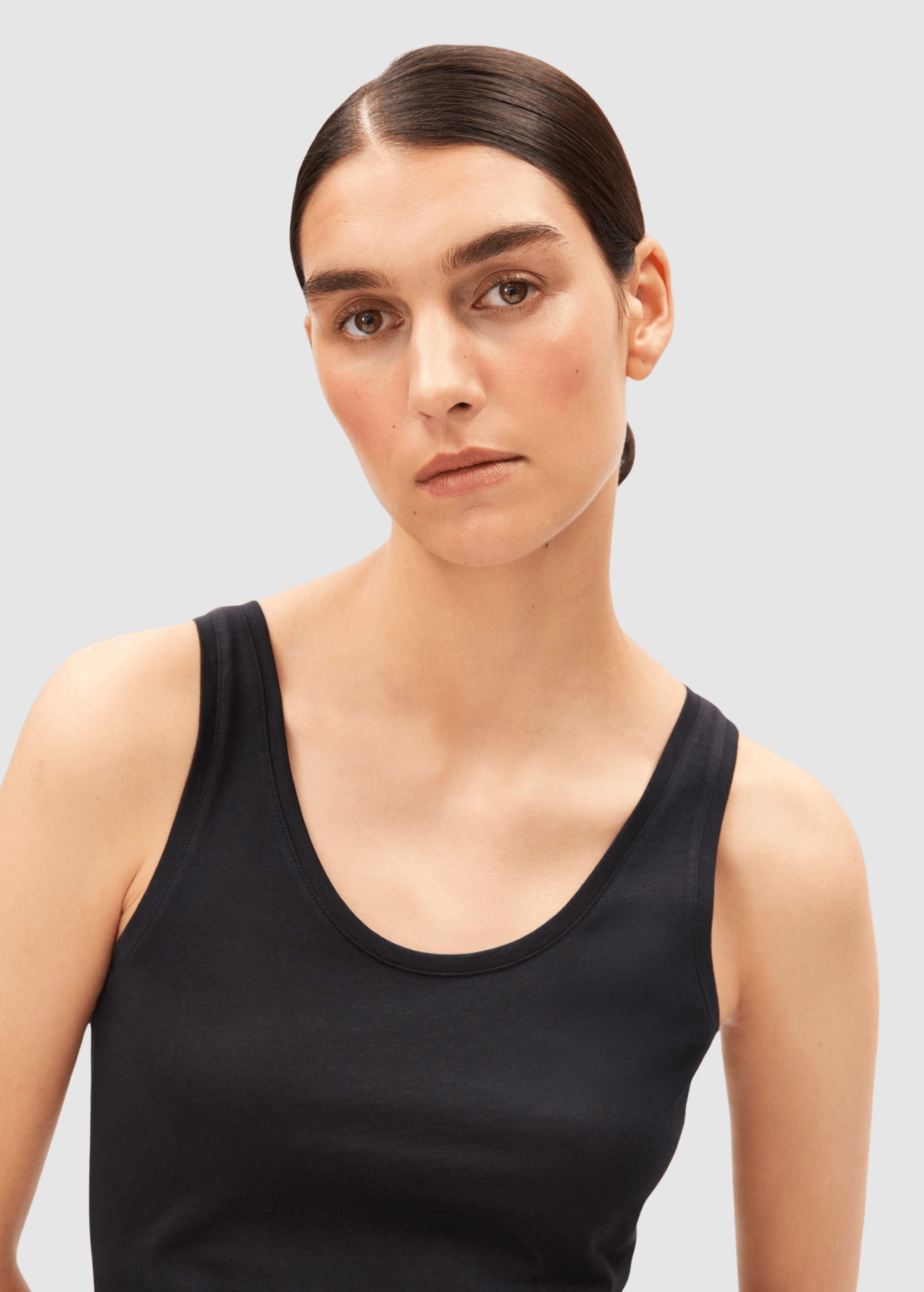 Single Jersey Top Black Single Jersey Top Black