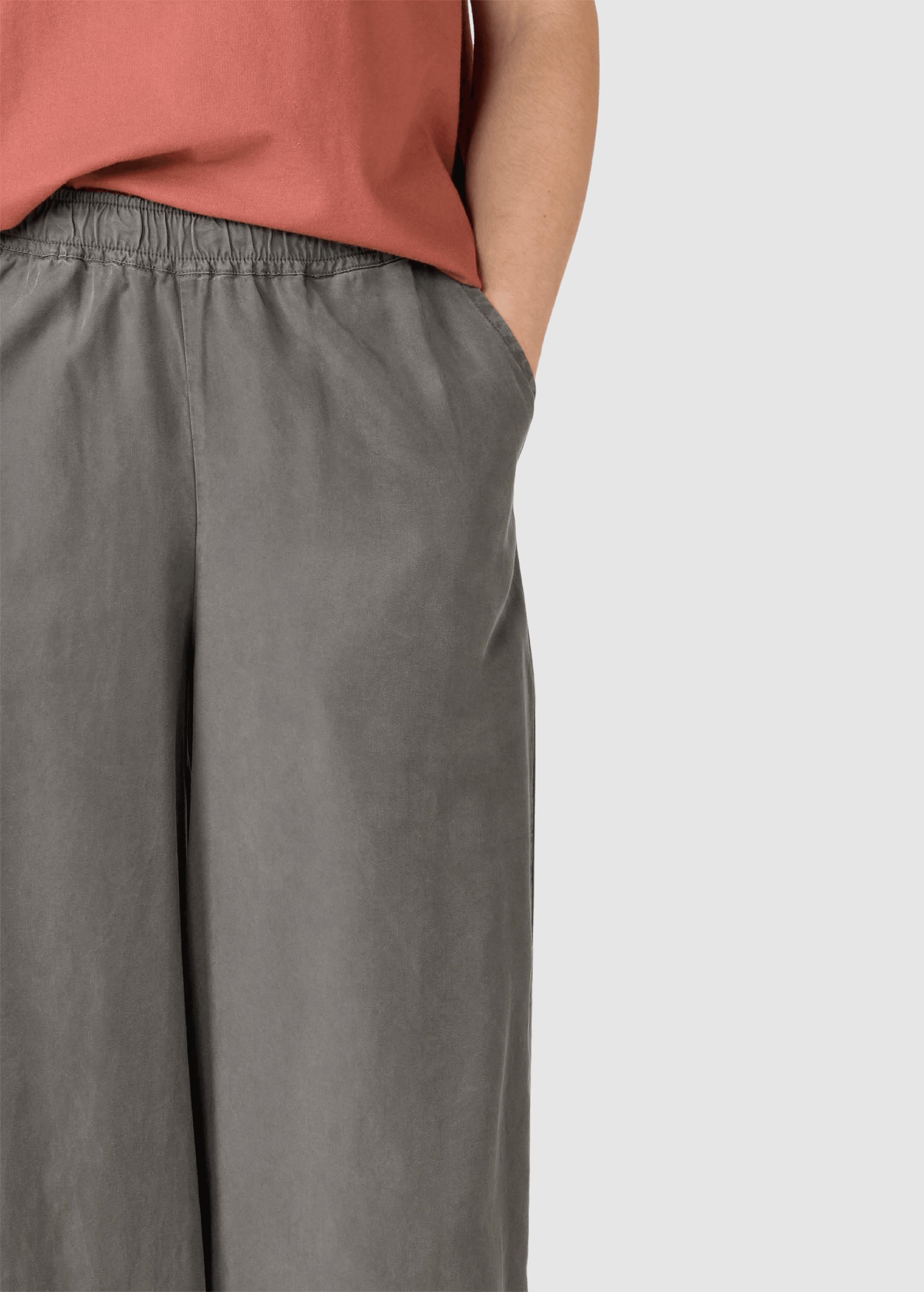 Kaja Lyocell Pants Taupe