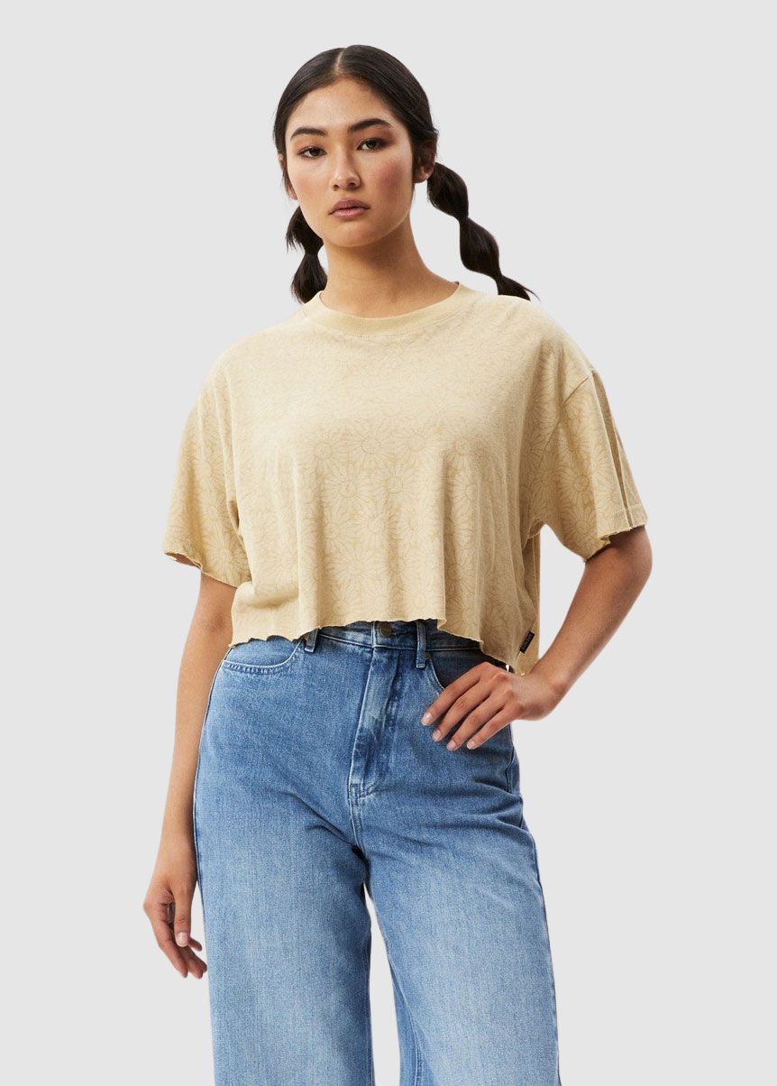 Dandy Slay Hemp Cropped Tee Dandy Slay Hemp Cropped Tee