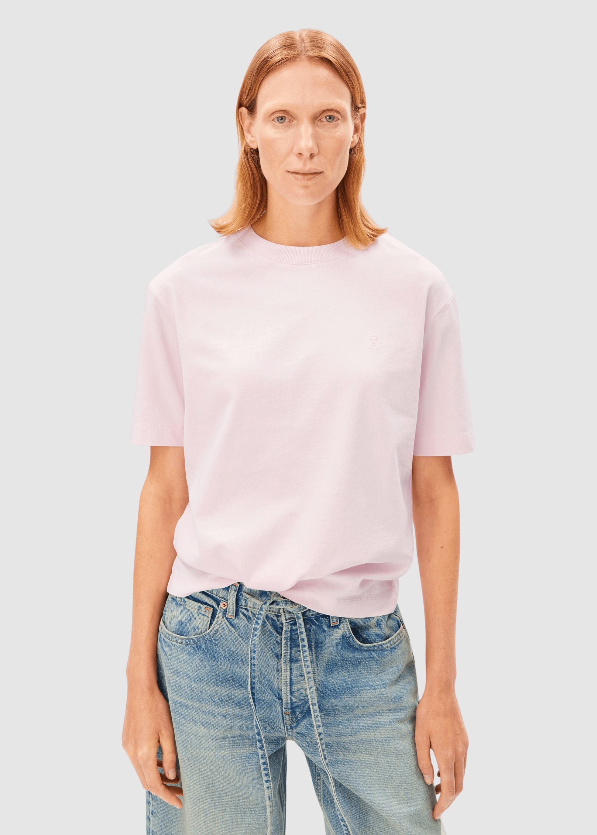 Tarjaa T-Shirt Pink Mist Tarjaa T-Shirt Pink Mist