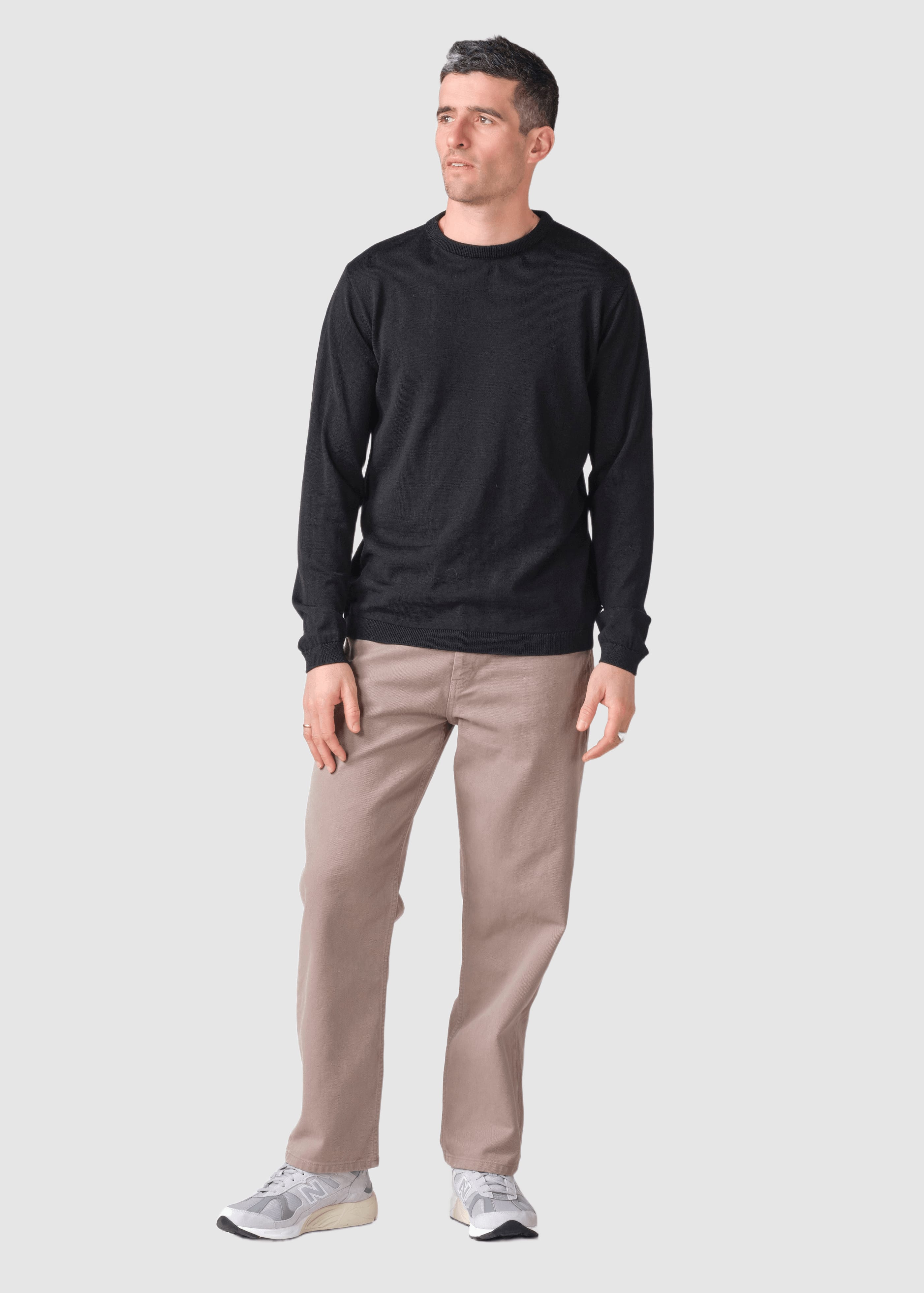 klitm-ller-collective-mens-basic-merino-knit-black-3.jpeg Mens Basic Merino Knit Black
