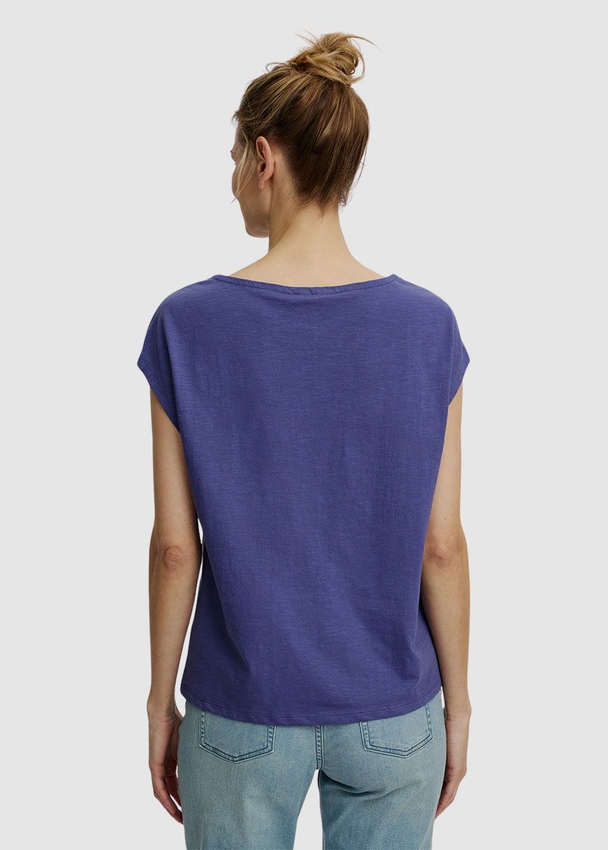 Lässiges Slub-Shirt