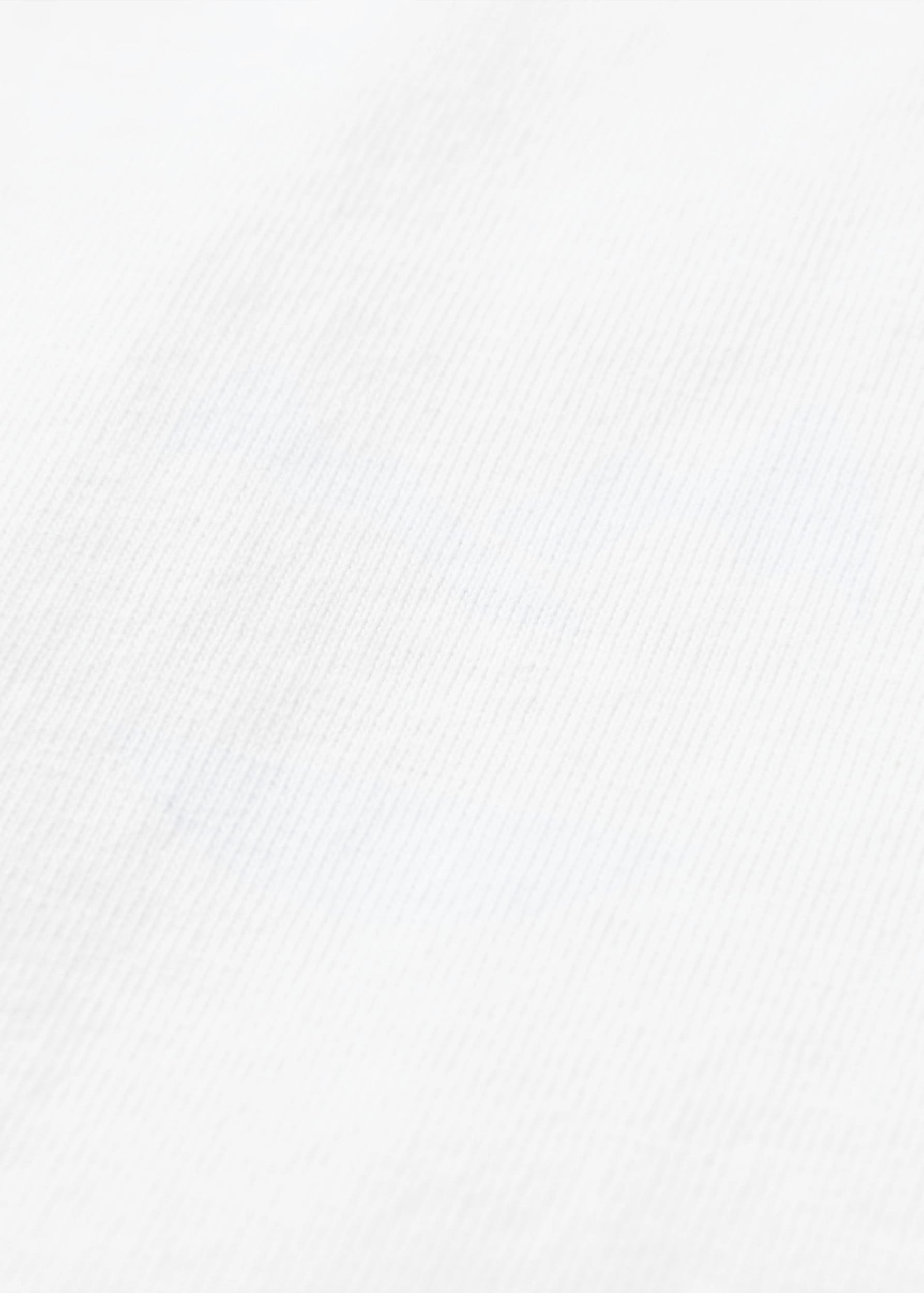 Laidback Recycled Cotton Relaxed Fit T-Shirt White