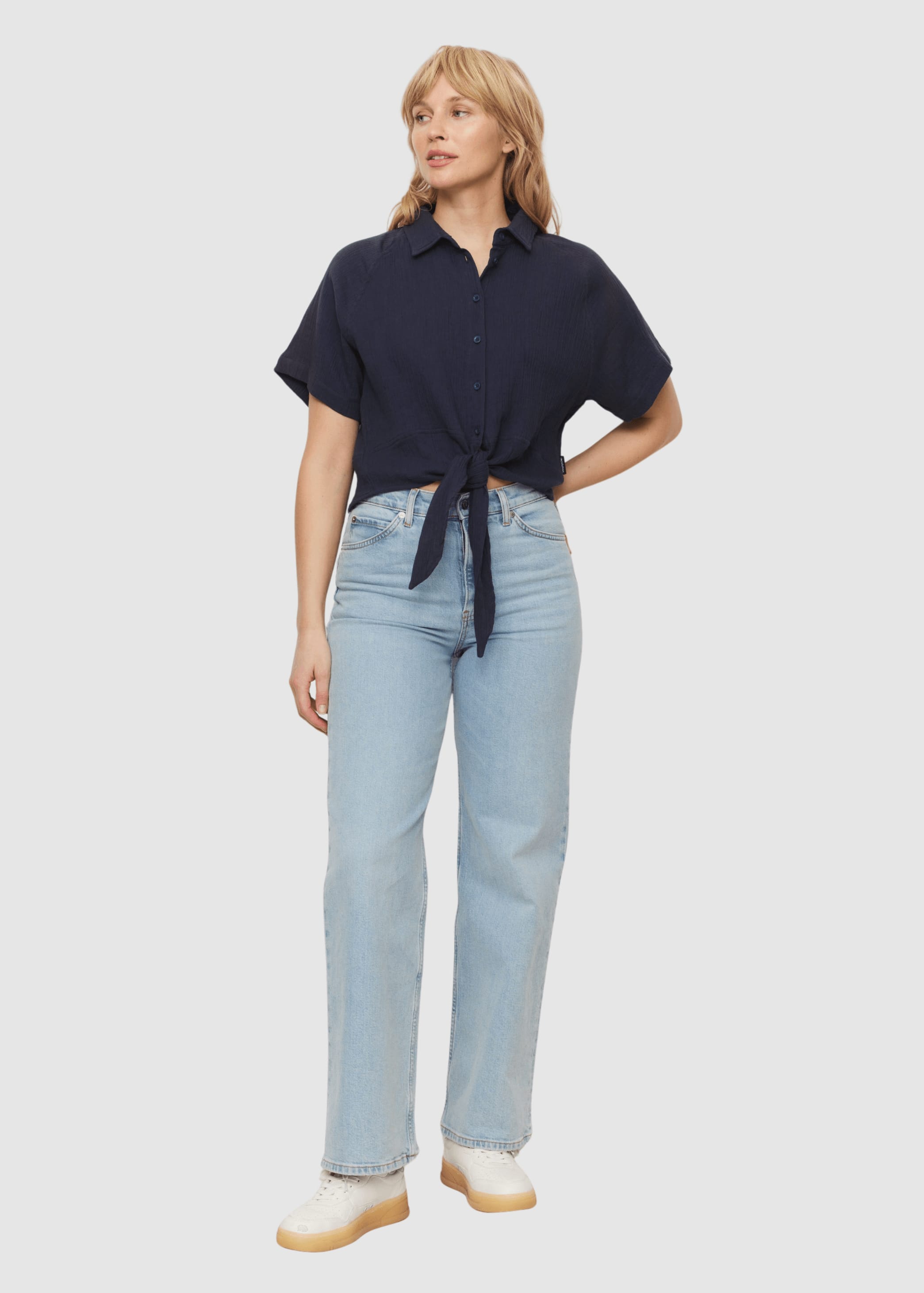 Blouse Tulip Navy Blouse Tulip Navy