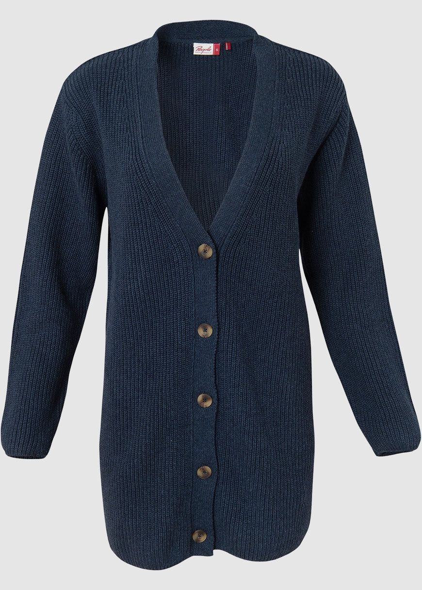 Rippstrick Strickjacke Lang Rippstrick Strickjacke Lang