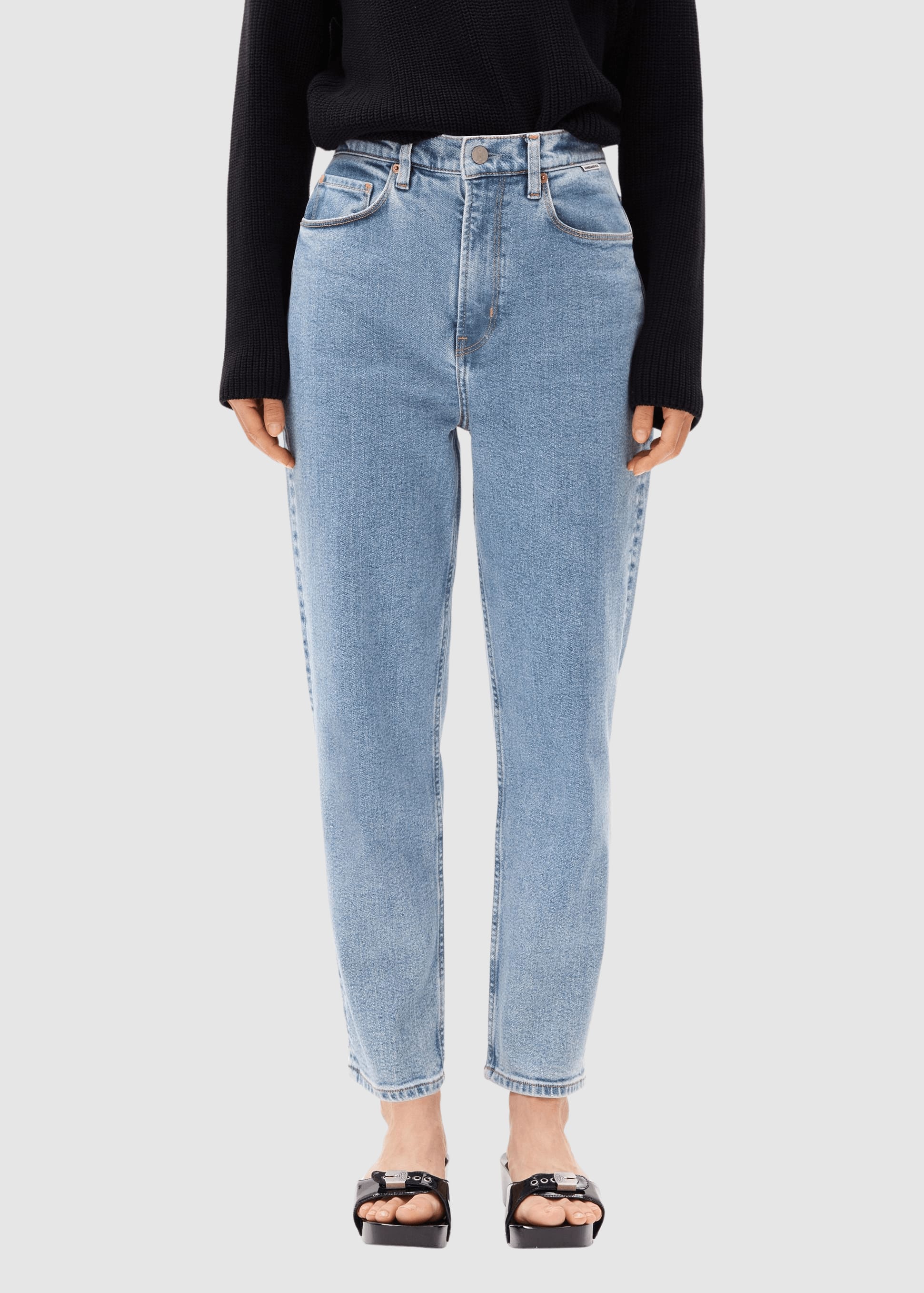 Mairaa High Waist Mom Jean Europie