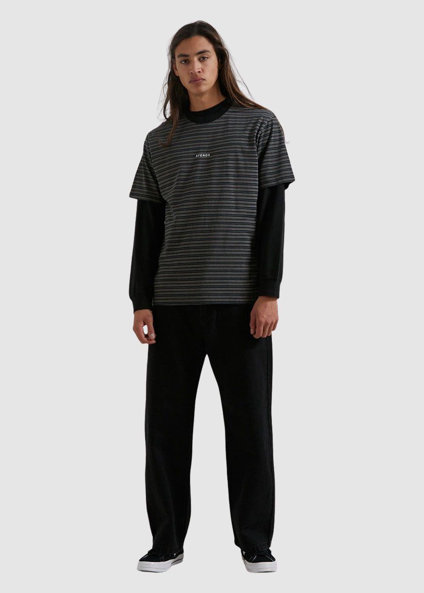 Ender Recycled Stripe Retro Fit Tee Ender Recycled Stripe Retro Fit Tee