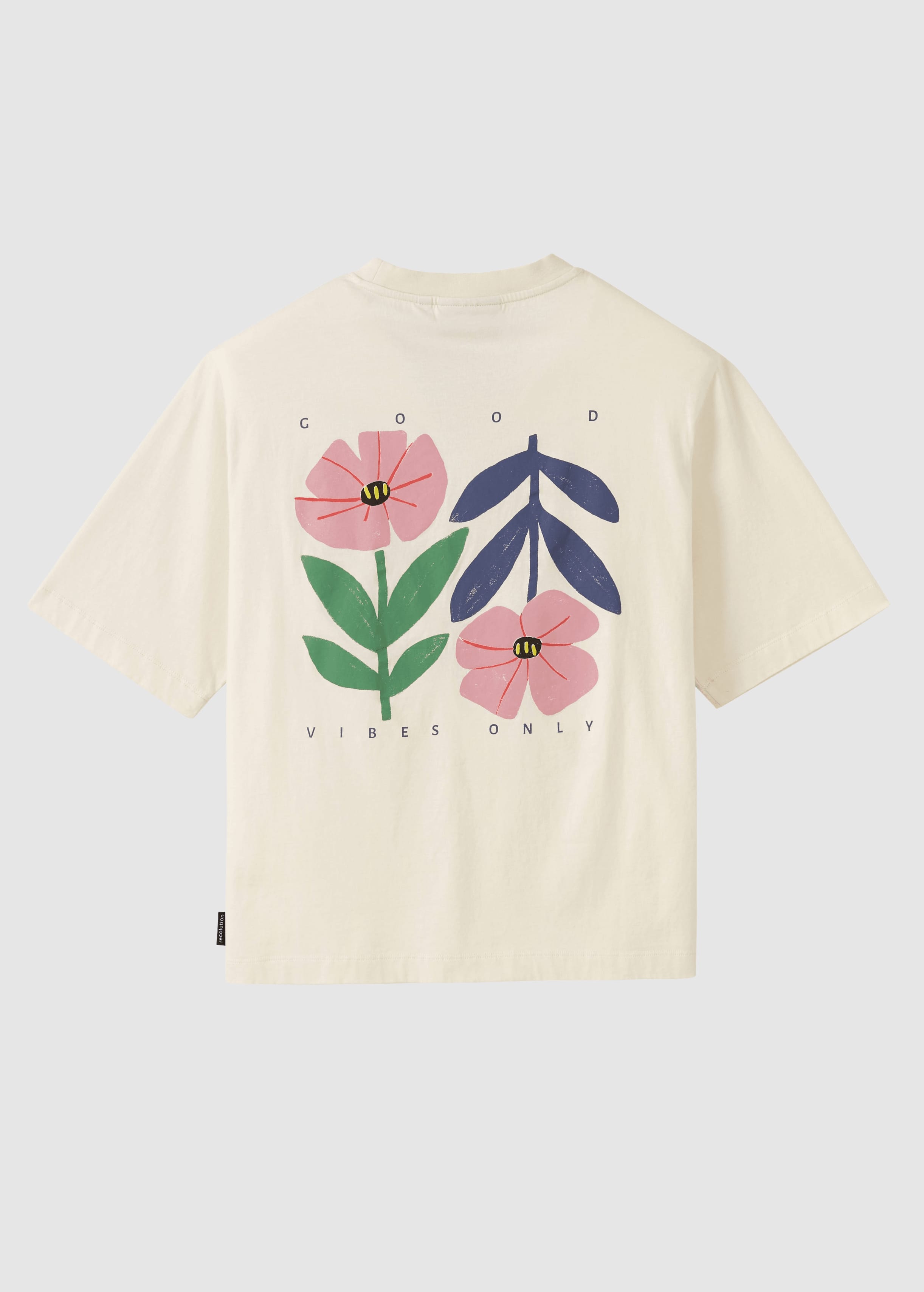 T-Shirt Azolla Good Vibes Arctic White T-Shirt Azolla Good Vibes Arctic White
