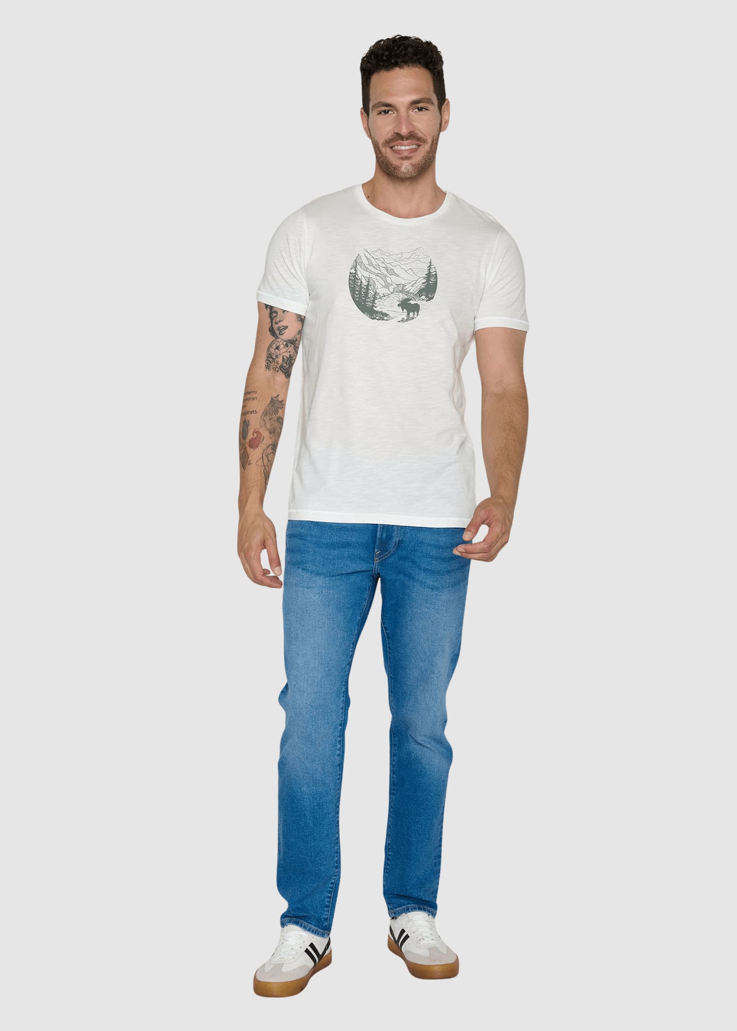 Moose Creek Spice T-Shirt Moonstone