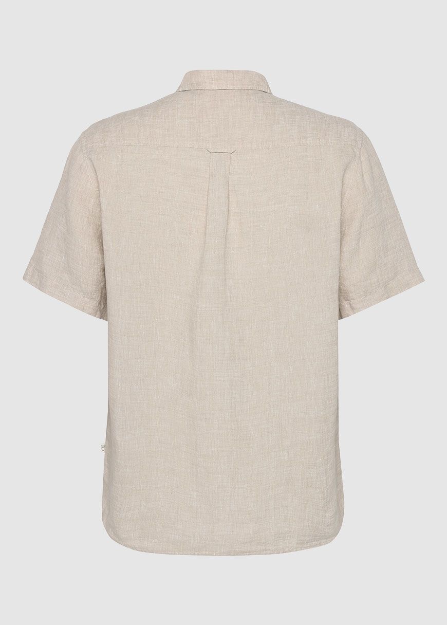 Regular Linen Short Sleeve Shirt