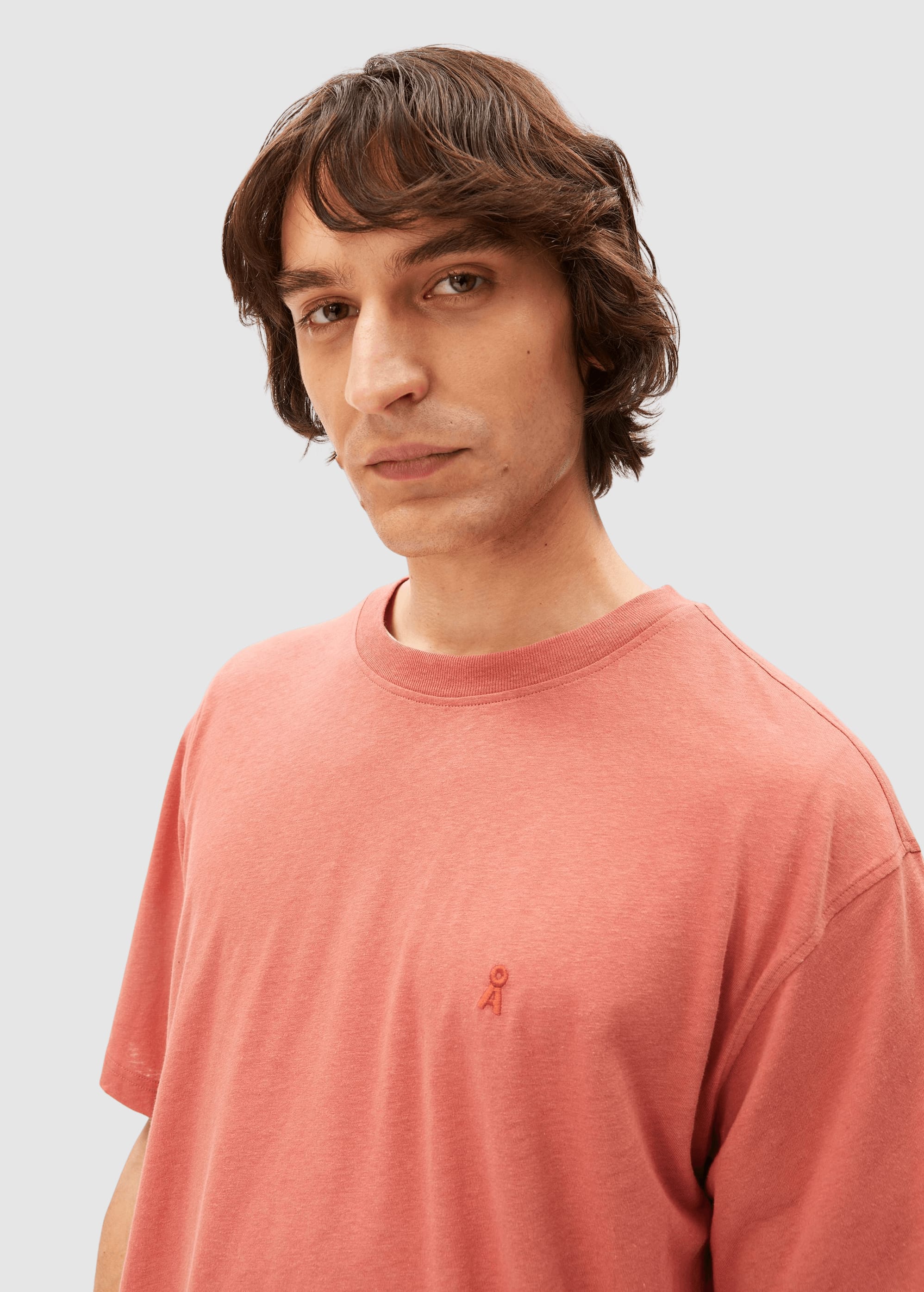 Maarkos Linen Blend T-Shirt Tabasco Red Maarkos Linen Blend T-Shirt Tabasco Red