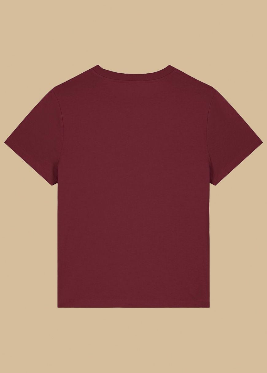 GXB-STTW172-BURGUNDY-02.jpg Classic T-Shirt Woman Burgundy