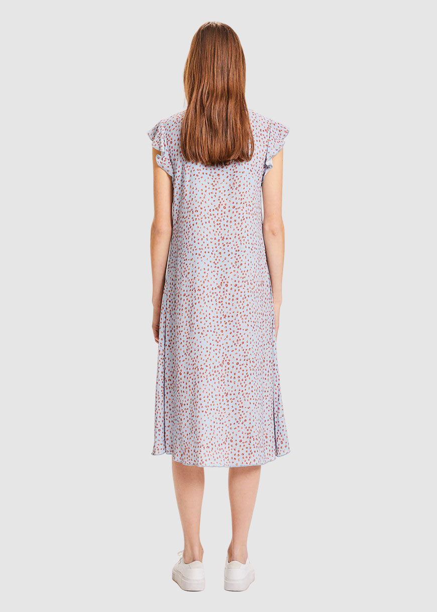 Fleur Flower Print Above The Knee Dress Fleur Flower Print Above The Knee Dress