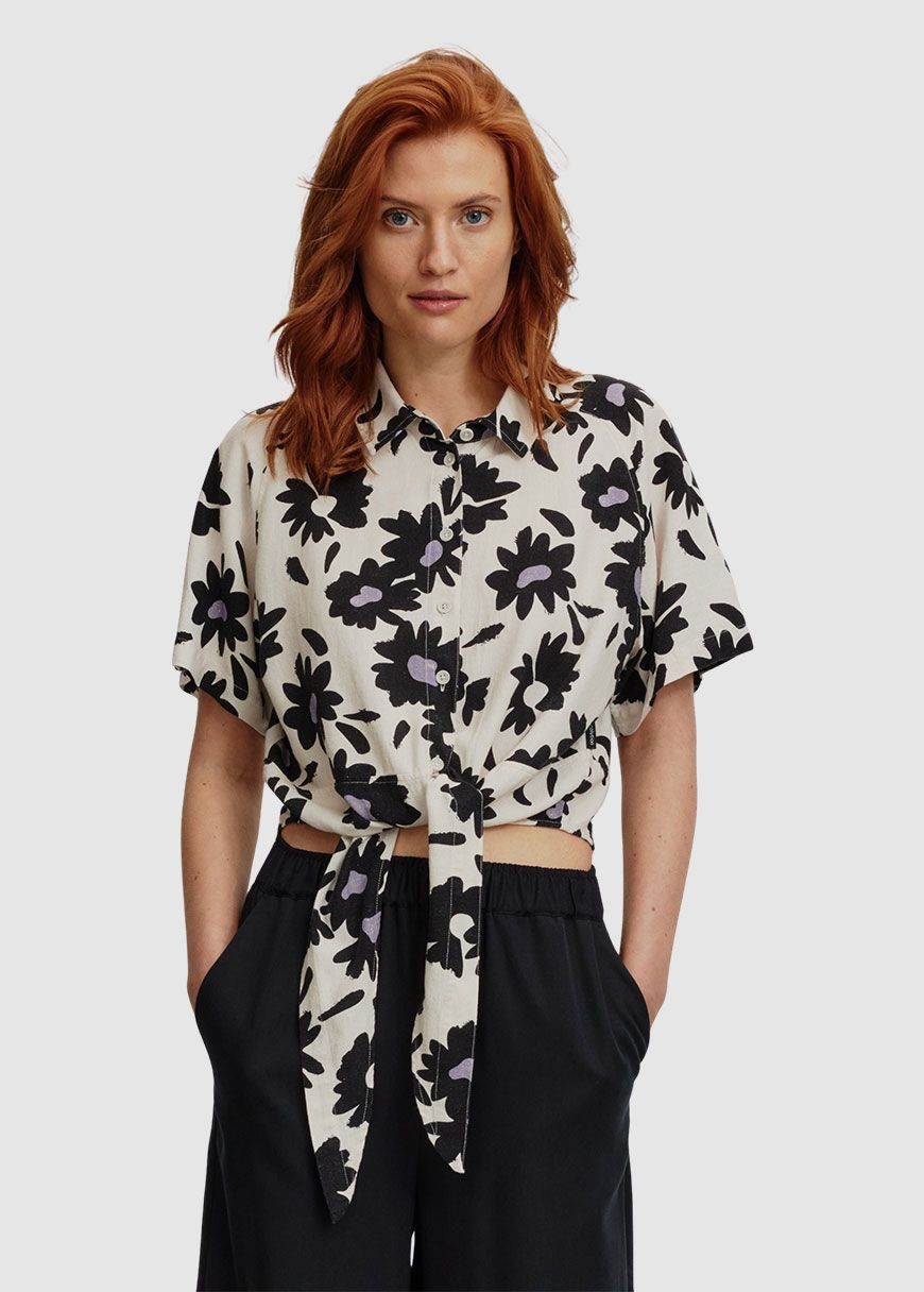 Bluse Ocra Bloom