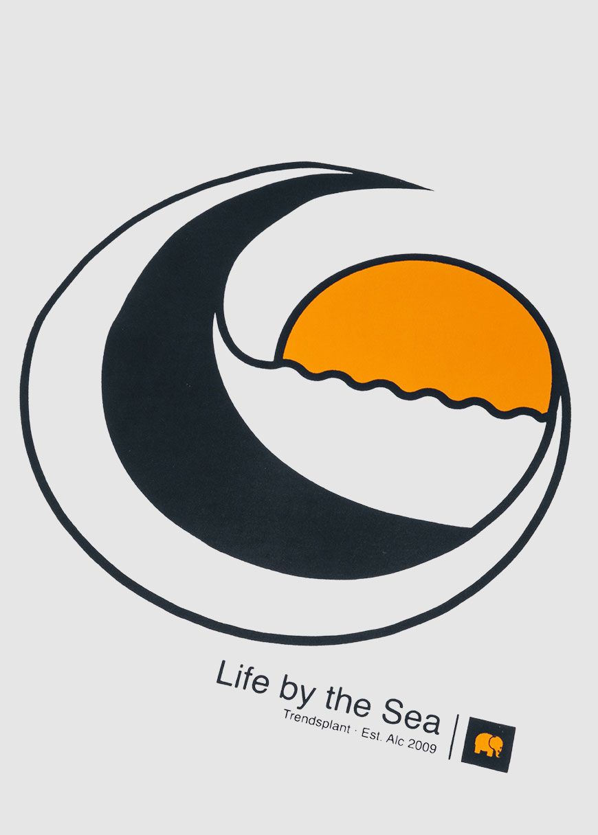 Men's Life By The Sea V Organic T-Shirt Men's Life By The Sea V Organic T-Shirt