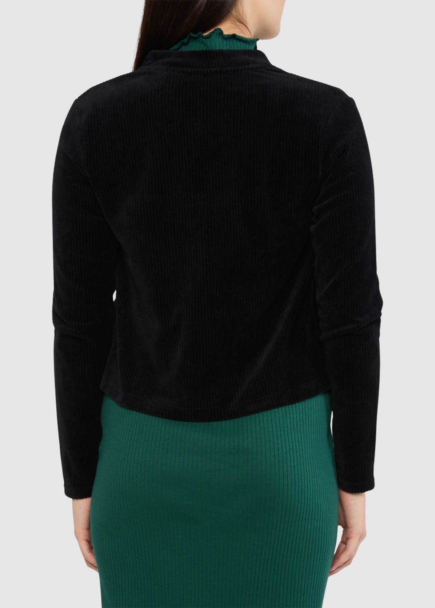 blutsgeschwister_zolly_zip_up_AW_25_BG_001253_040_Fine_Needle_Black_2_e3b814ec3a Jolly Zip Up