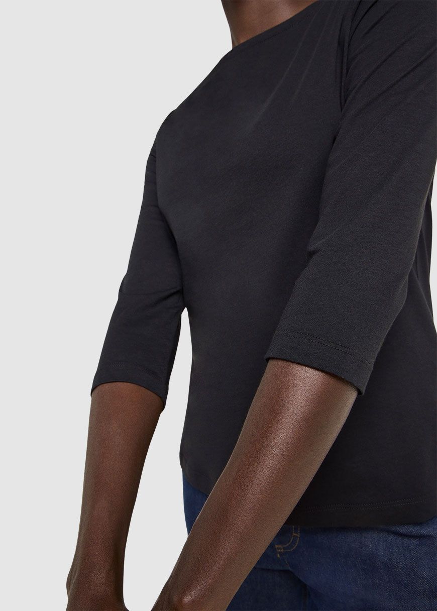 U-Boot Shirt mit 3/4 Arm