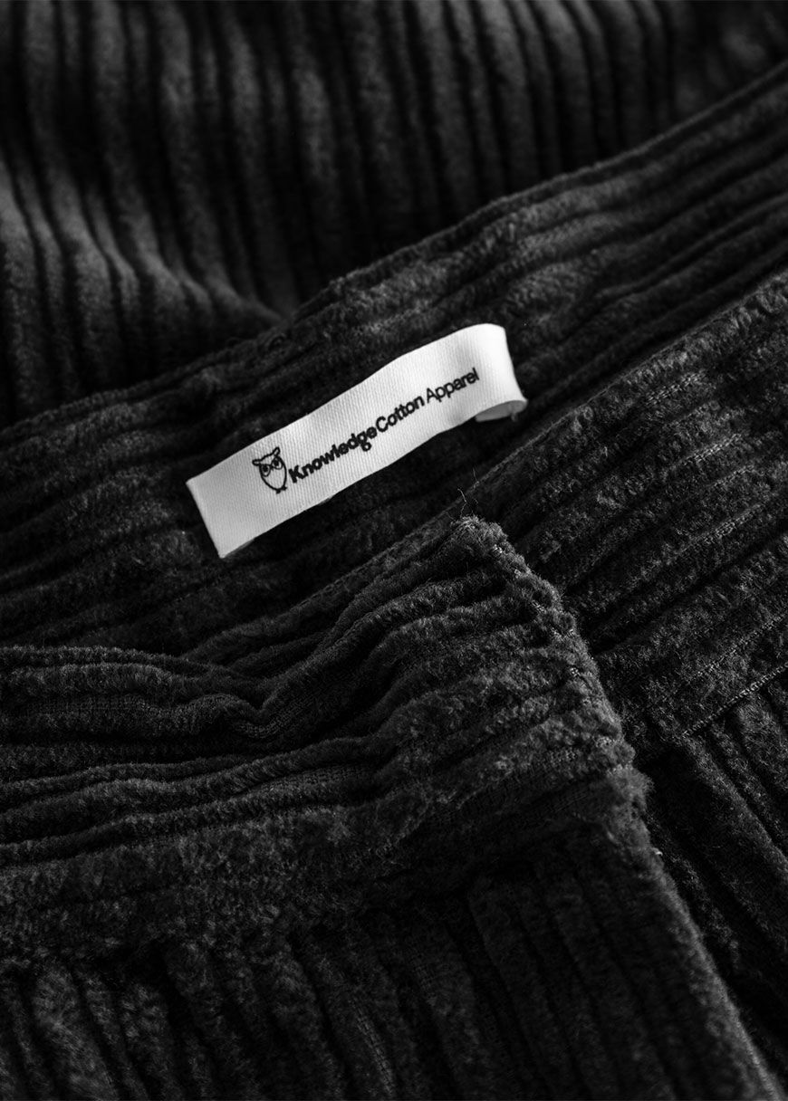 Posey Wide High-Rise Irregular Corduroy Pants Posey Wide High-Rise Irregular Corduroy Pants