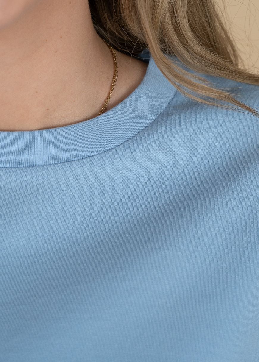 GXB-STTW172-BLUESOUL-07.jpg Classic T-Shirt Woman Blue Soul