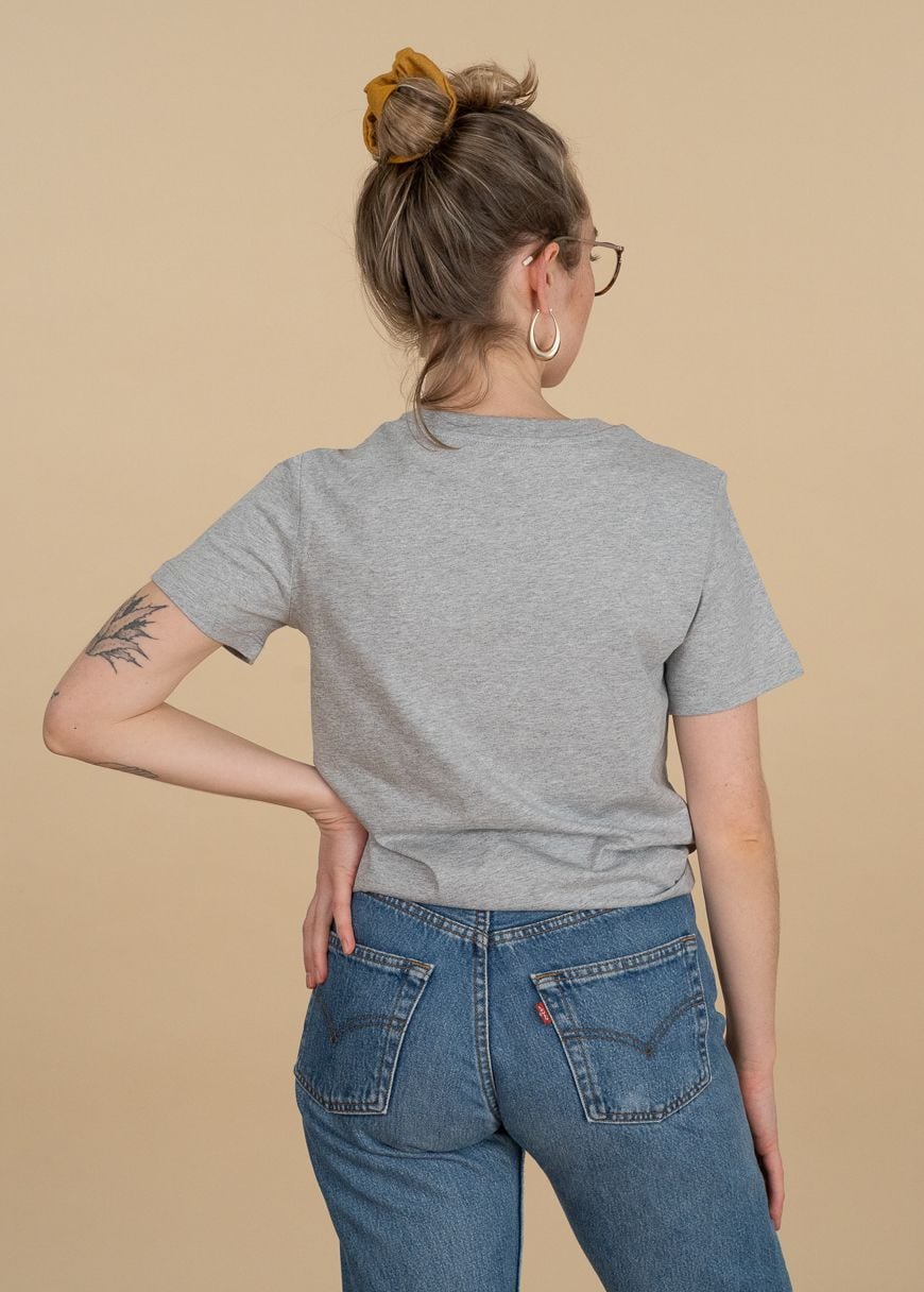 Classic T-Shirt Woman Heather Grey