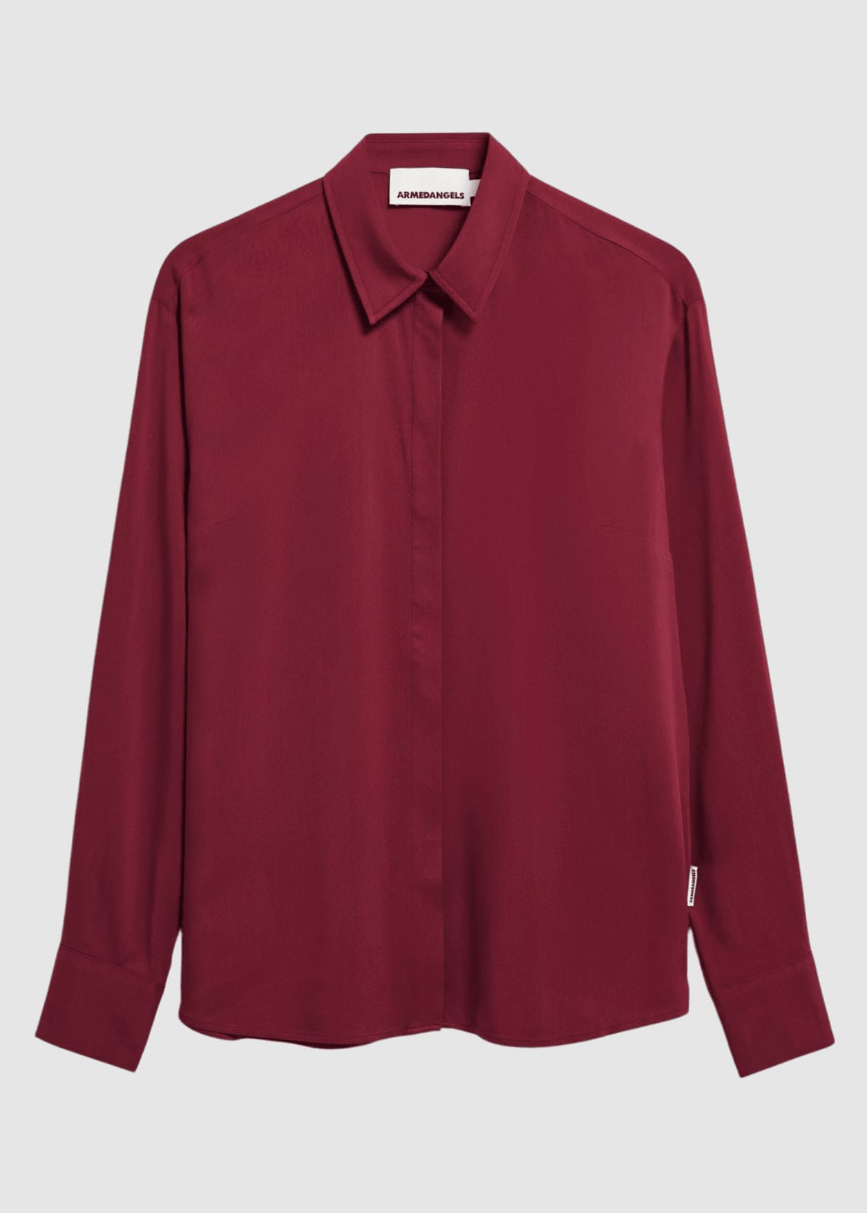 armedangels-larisaana-longsleeve-blouse-velvet-red-6.jpeg Larisaana Longsleeve Blouse Velvet Red