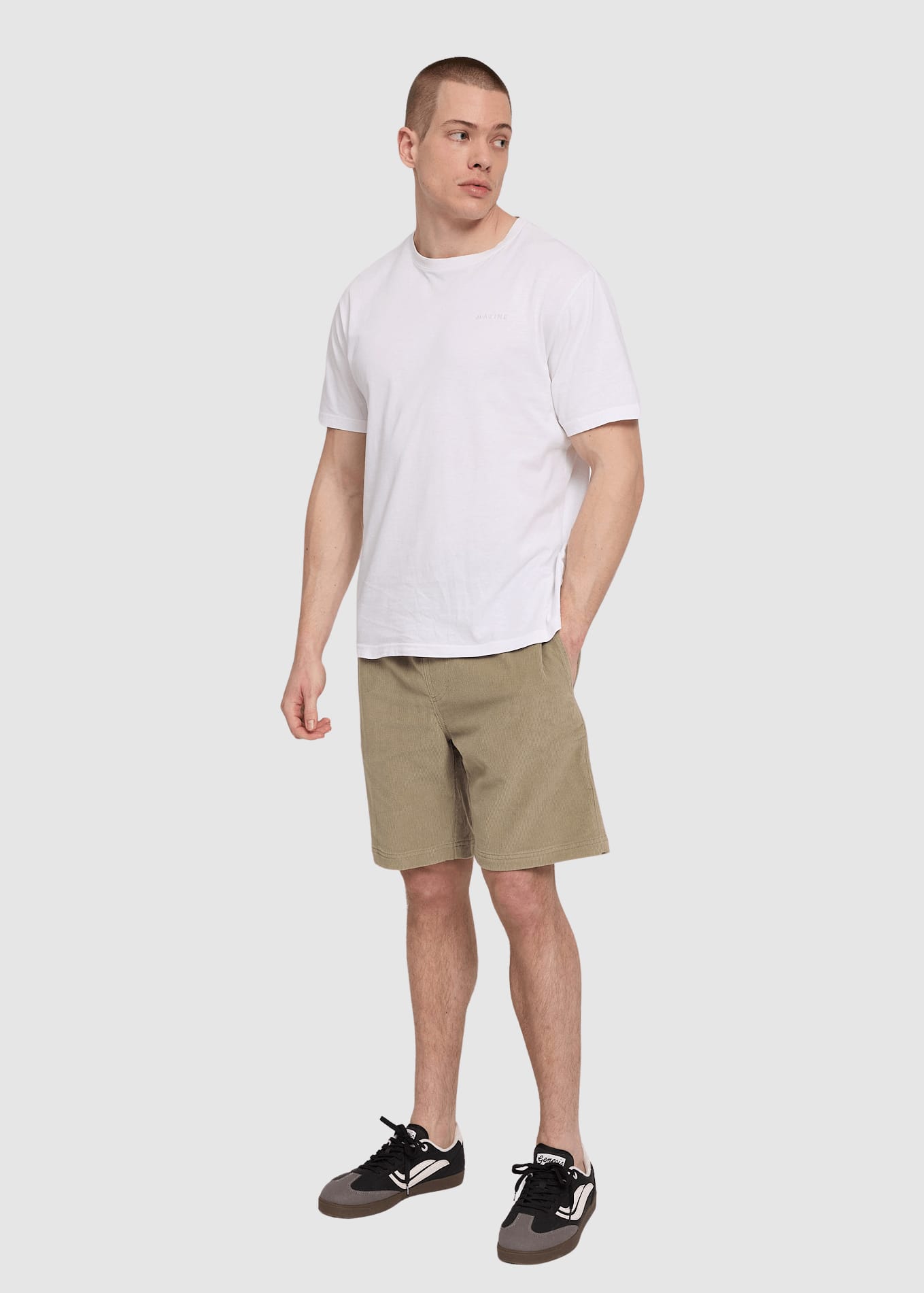 Corduroy Pull-On Shorts Light Khaki Corduroy Pull-On Shorts Light Khaki