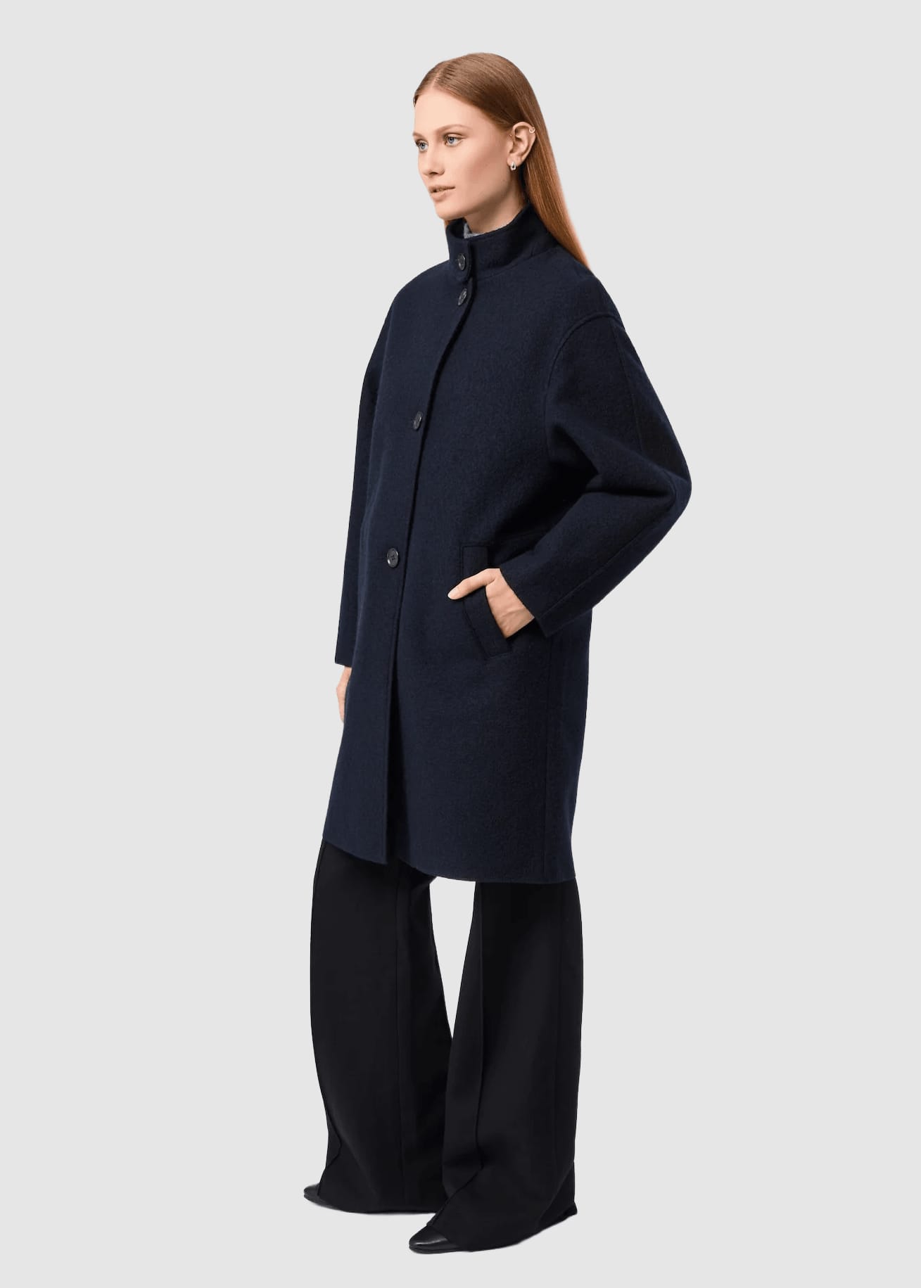 langerchen-kurzer-mantel-aus-walk-mit-membran-navy-4.jpeg Kurzer Mantel Aus Walk Mit Membran Navy