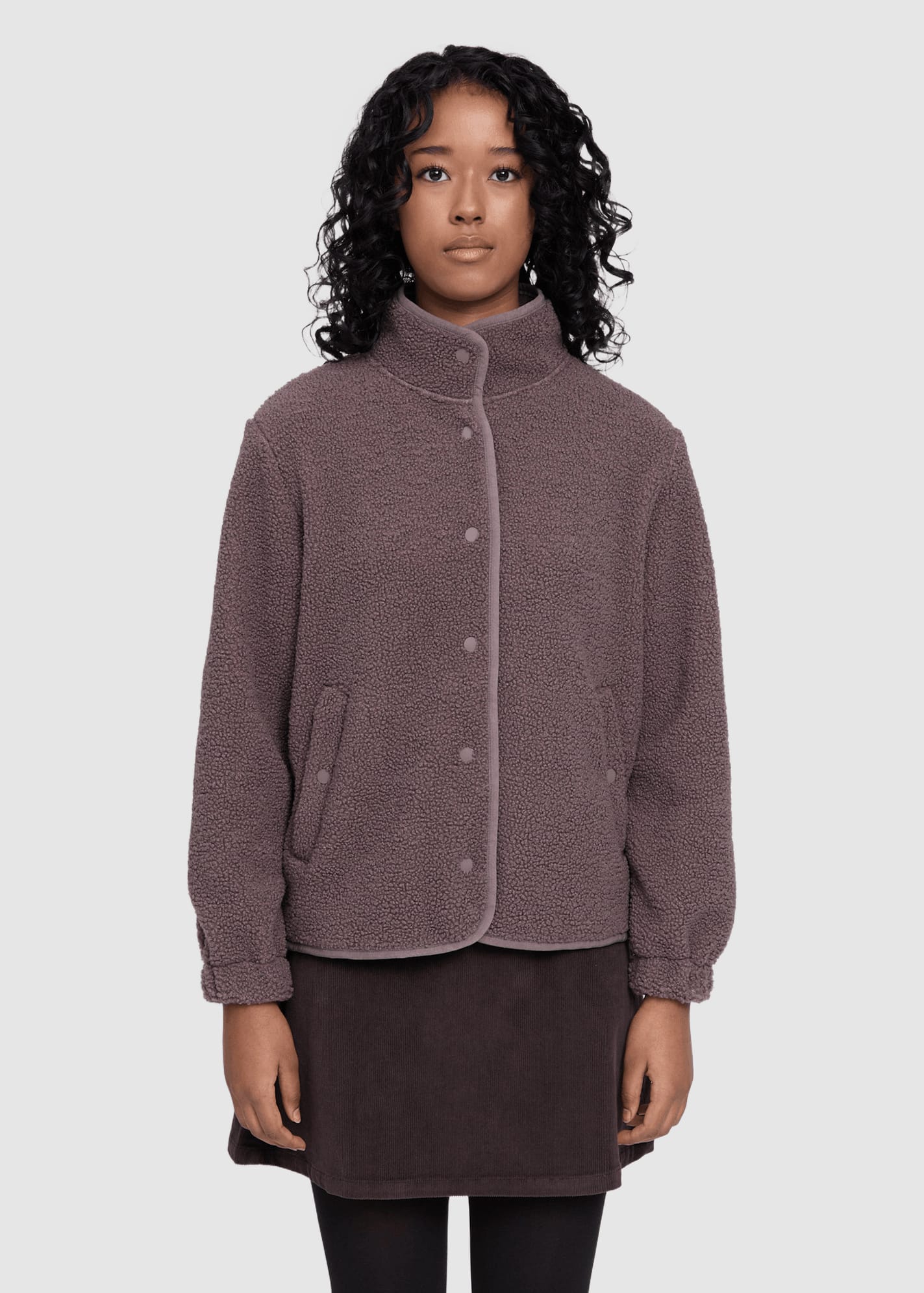Teddy-Fleece Jacket Sparrow