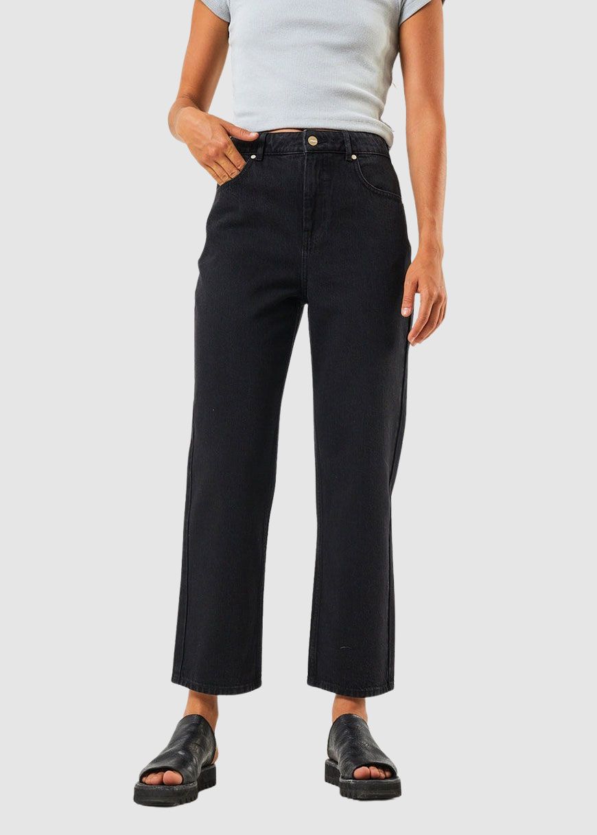 Shelby Organic Denim Wide Leg Jeans