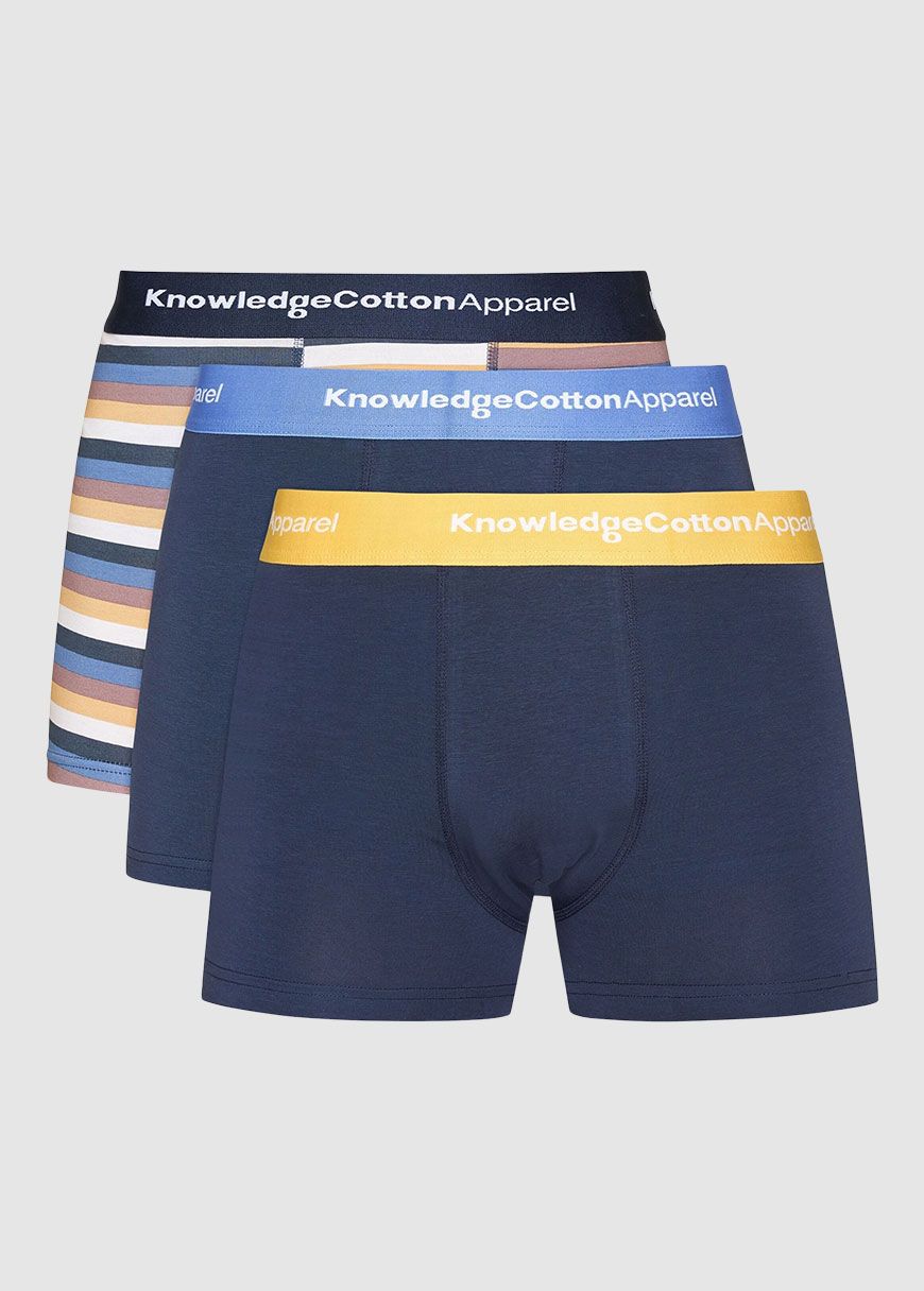 3-Pack Striped Printed Underwear
